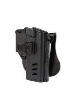 Black Grips Sarsılmaz Sar9 & Sar9 Mete Taktik Polimer Tabanca Kılıfı Siyah - Görsel 2