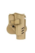 Black Grips Sarsılmaz Kılınç 2000 Taktik Polimer Tabanca Kılıfı Şarjörlüklü Bej - Görsel 3