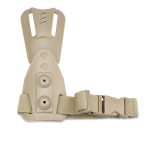 Black Grips Polimer Alçak Taşıma Bacak Kılıfı Aparatı - Bej