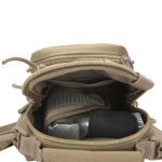 Black Grips Çok Amaçlı Taktik Özel Bölmeli Tabanca Taşıma Çantası - Bej - Görsel 6