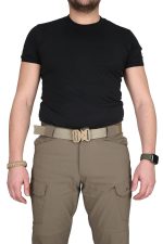 Black Grips Metal Tokalı Taktik Outdoor Kemer – Bej