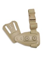 Black Grips Browning 14'lü Taktik Polimer Alçak Taşıma Tabanca Kılıfı Bej - Görsel 5