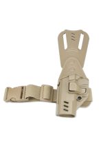 Black Grips Canik Mete Taktik Polimer Alçak Taşıma Tabanca Kılıfı Sol El Bej