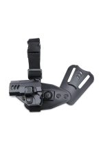 Black Grips Canik Mete Taktik Polimer Alçak Taşıma Tabanca Kılıfı Sol El Siyah - Görsel 3