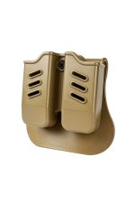 Black Grips Çiftli Polimer Taktik Şarjör Kılıfı Bej - Görsel 3