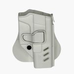 Black Grips Glock 17 – Glock 19 Taktik Polimer Tabanca Kılıfı Beyaz