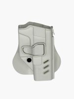 Black Grips Glock 17 – Glock 19 Taktik Polimer Tabanca Kılıfı Beyaz