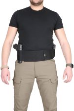 Black Grips Özel Petek Dokuma Premium Korse Tabanca Kılıfı - Siyah