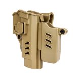 Black Grips Sarsılmaz P8L Taktik Polimer Tabanca Kılıfı Şarjörlüklü Bej