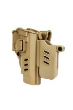 Black Grips Sarsılmaz P8L Taktik Polimer Tabanca Kılıfı Şarjörlüklü Bej