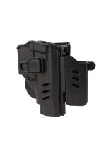 Black Grips Sarsılmaz P8L Taktik Polimer Tabanca Kılıfı Şarjörlüklü Siyah