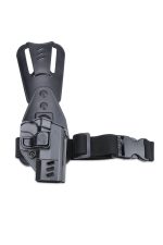 Black Grips Sarsılmaz P8L Taktik Polimer Alçak Taşıma Tabanca Kılıfı Siyah