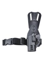 Black Grips Sarsılmaz Sar9 & Sar9 Mete Taktik Polimer Alçak Taşıma Tabanca Kılıfı Sol El Siyah