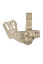 Black Grips Tisaş Zigana Taktik Polimer Alçak Taşıma Tabanca Kılıfı Bej - Görsel 3