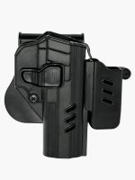 Black Grips Zigana Zig 14 Taktik Polimer Tabanca Kılıfı Şarjörlüklü Siyah