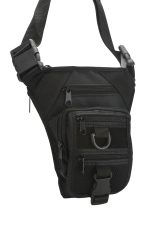 Black Grips Üçgen Çok Amaçlı Taktik Tabanca Taşıma Çantası - Siyah