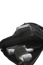 Black Grips Üçgen Çok Amaçlı Taktik Tabanca Taşıma Çantası - Siyah - Görsel 4