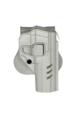 Black Grips Yavuz 16 Taktik Polimer Tabanca Kılıfı Şarjörlüklü Beyaz - Görsel 3