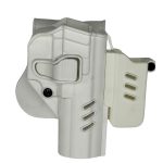 Black Grips Yavuz 16 Taktik Polimer Tabanca Kılıfı Şarjörlüklü Beyaz
